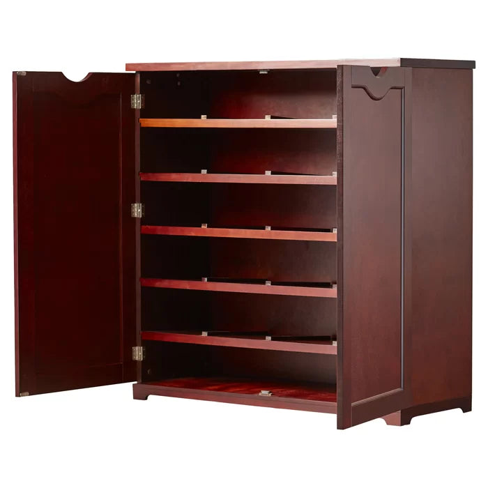 24 Pair Shoe Storage Cabinet Durable Shoe Cabinet Solid Manufactured W <div  class=aod_buynow></div>– Inhomelivings