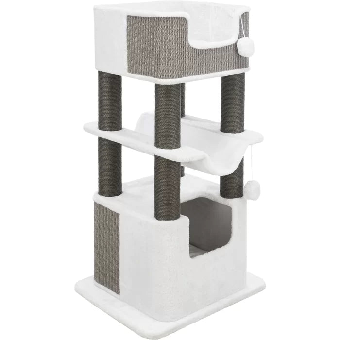 Cream Gray 43 Gertrude Cat Tree Perfect for your Cat s Claws div class aod buynow div Inhomelivings