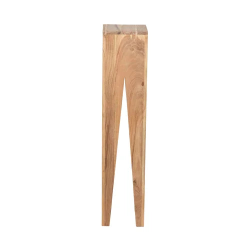 45.5'' Tall Solid Wood Nesting Tables Hairpin Design Built from Rich Acacia Wood