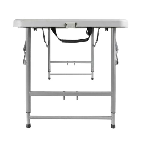48'' Plastic Rectangular Folding Table Indoor Aesthetically Design