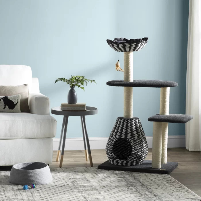 Dexter contemporary cat tree cheap