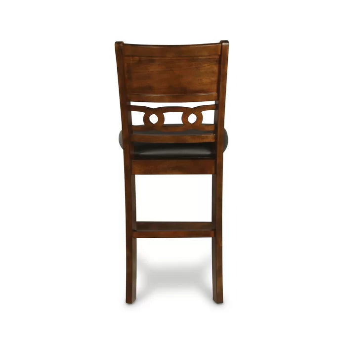 Light Gray Applegate 5 Piece Rubberwood Solid Wood Dining Set