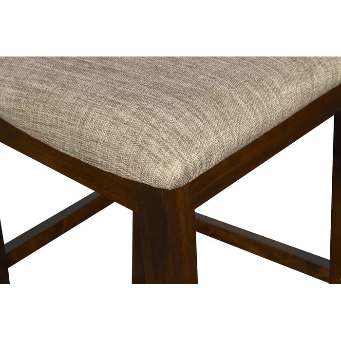 Cherry 36.25" H x 42.25" L x 42.25" W Cherry 4 Person Dining Set Design