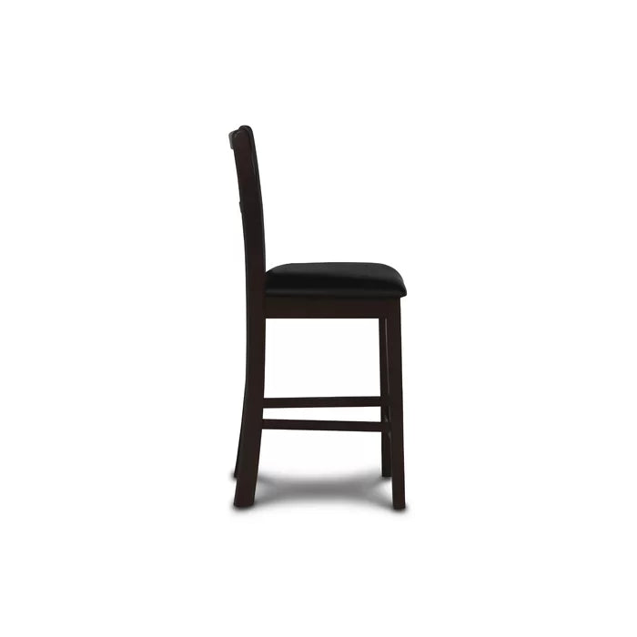 Ebony 36.25" H x 42.25" L x 42.25" W Ebony 4 Person Dining Set Design