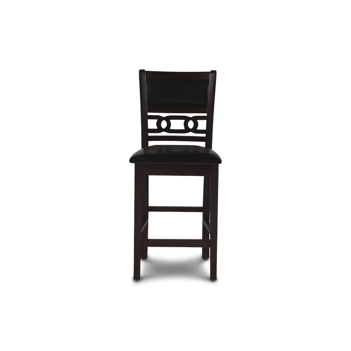 Ebony 36.25" H x 42.25" L x 42.25" W Ebony 4 Person Dining Set Design