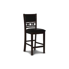 Ebony 36.25" H x 42.25" L x 42.25" W Ebony 4 Person Dining Set Design