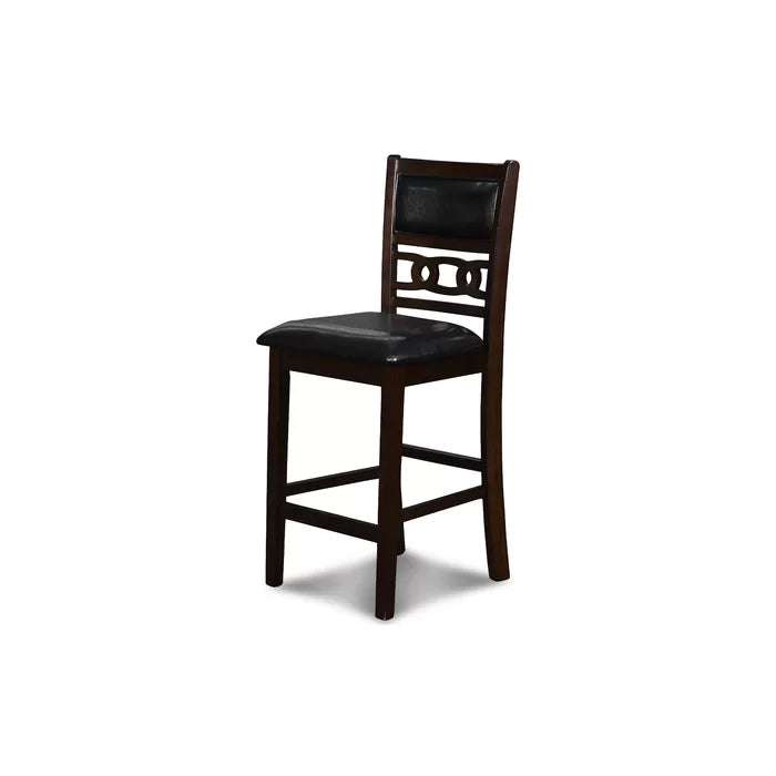 Ebony 36.25" H x 42.25" L x 42.25" W Ebony 4 Person Dining Set Design