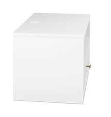 Floating Nightstand Ideal Companion for your Modern Bedroom. With Both A Drawer and An Open Compartment