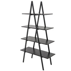 "A"/ "H" Shape 4-Tier Storage Ladder Bookcase Bookshelf Perfect Addition to Living Rooms, Bedrooms, Kitchens, or