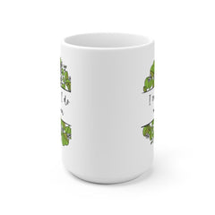 Personalised Will you be my Bridesmaid Mug with Greenery Eucalyptus Botanical Detail - Tea Mug - Coffee Mug - Bridesmaid Proposal Mug