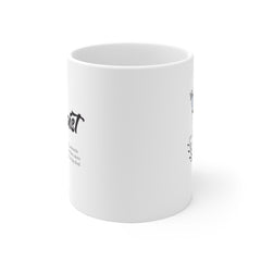 Hairapist Mug | Personalized Coffee Mug for Hairstylist | Birthday Gift for Hair Dresser | Christmas Gift for Friend | White Ceramic Mug