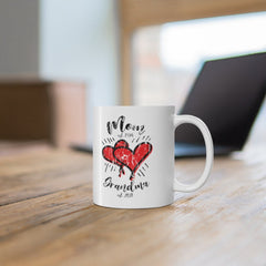 Personalized New Grandma Mug | First Time Grandma Gift | Future Grandma Coffee Cup | First Grandma Gift | Pregnancy Announcement Mug 11oz