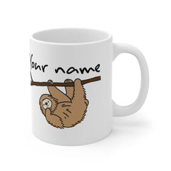 Sloth Mug - Sloth Gifts for Her - Sloth Coffee Mugs for Women - Best Friend Gift - Sloth Cup for Coffee - Coworker Gift - Coworker  Mug 11oz