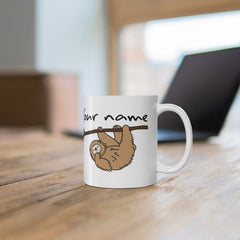 Sloth Mug - Sloth Gifts for Her - Sloth Coffee Mugs for Women - Best Friend Gift - Sloth Cup for Coffee - Coworker Gift - Coworker  Mug 11oz