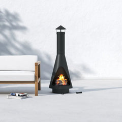 Carrion Steel Wood Burning Chiminea