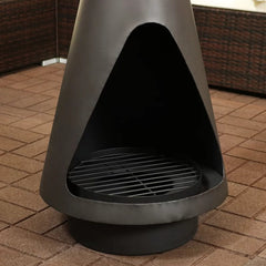 Carrion Steel Wood Burning Chiminea