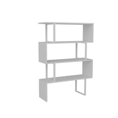 Geometric Bookcase Providing Enough Storage for your Books, Displays, and Anything you Want to Put for your Living Space