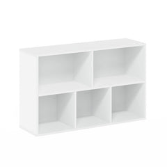5 Shelf Bookcases Organize Your Collection of Art Books or Start your Own Mini Library Shelves That Offer Plenty of Space