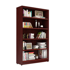 5 Shelves Standard Bookcase Adjustable Layers Help Reduce Any Potential Bowing Due to Loading, and is Available for Placing Massive Books