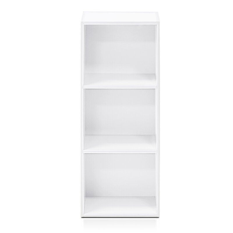 White Cube Bookcase Organize your Favorite Leather-Bound Tomes or Give your Little One a Place to Create a Mini Library