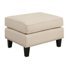 Rectangle Standard Ottoman Springs and Foam Filling, Making it a Great Spot for Extra Seating, as Well as a Place to Kick up your Feet