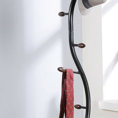9 Hook Freestanding Coat Rack in Black Storage Solution, This Coat Rack is The Perfect Finishing Touch for Any Entryway