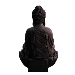 Resin Meditating Buddha Fountain with LED Light Meditating Buddha Fountain is Perfect for your Home or Garden
