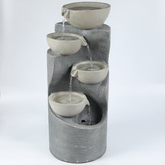 Cement Fountain with Light This Outdoor Tiered Pot Fountain A Highlight Of Your landscape. Ideal For A Patio Or Garden