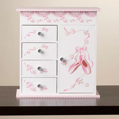 Westman Ballerina Musical Jewelry Box with Door