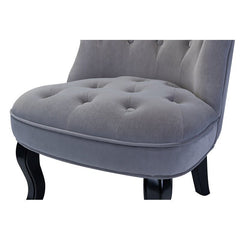 Tufted Barrel Chair Curved Back for a Wingback Silhouette with a Rolled Top Edge Glam or Classic Living Rooms