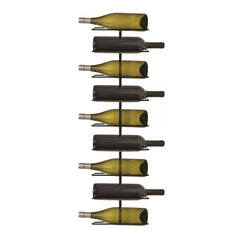 Align Wall Mounted Wine Bottle Rack in Black