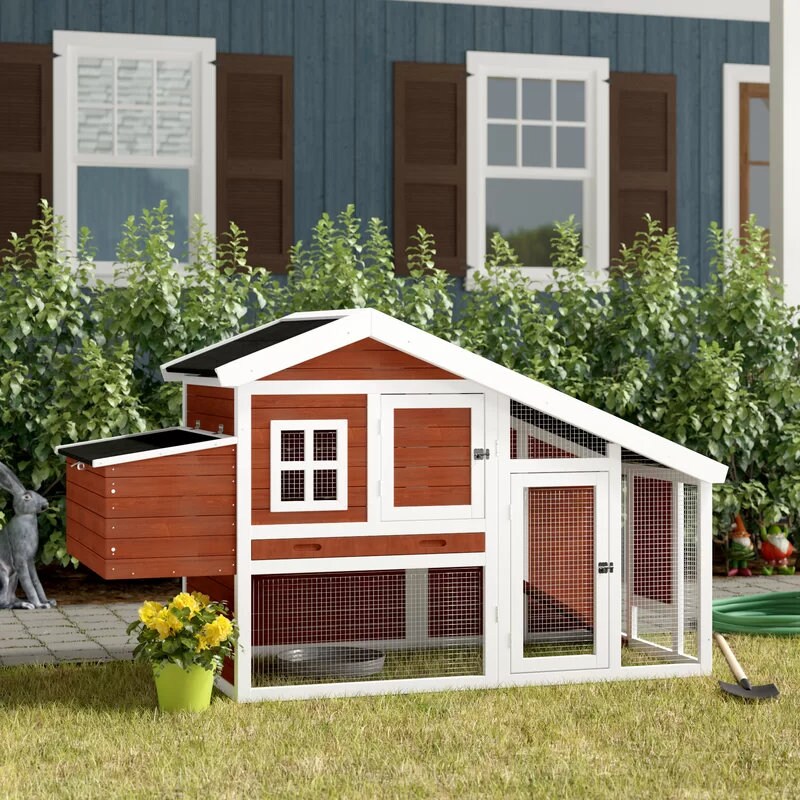 Gatsby Chicken Coop with Chicken Run For Up To 2 Chickens