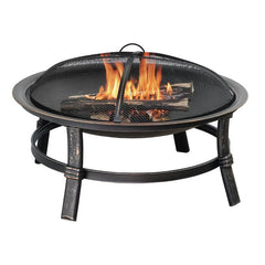 Steel Wood Burning Fire Pit Summer fire pit featuring Airflow™ technology. This Airflow