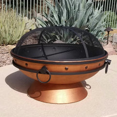 Hurst Steel Wood Burning Fire Pit Fire Pit is the perfect addition to your backyard, patio, cabin, campground or vacation home