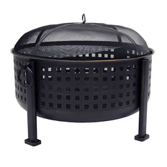 Traditions Steel Wood Burning Fire Pit