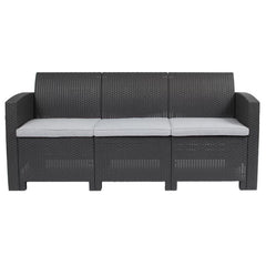 Outdoor Patio Sofa Create an Amazing Outdoor Space with this Comfortable and Stylish Patio Sofa Zipper Removable for Washing Purposes