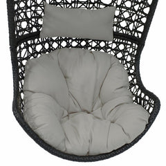 Porch Swing  Hanging Egg Chair Hammock. Great for Patios or Porches, Indoor Seat for The Bedroom or Living room