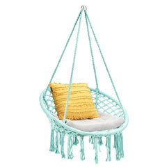 Porch Swing Relax and Rejuvenate with this Hammock Chair This Hanging Hammock Swing is Perfect for a Quick Snooze or a Leisurely