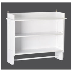 Contemporary Wall Mounted Storage Shelf Space Saving Perfect for any Wall