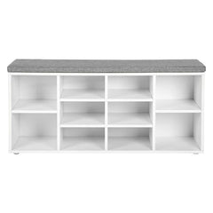 Wooden Shoe cubby rack Cubbie Shoe Storage Bench