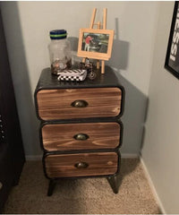 Drawer Nightstand Tabletop Perfect for Lamps, Glasses of Water, and Alarm Clocks, Nightstands Fit for any Room