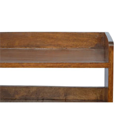 Uwais Solid Wood Shoe Storage Bench
