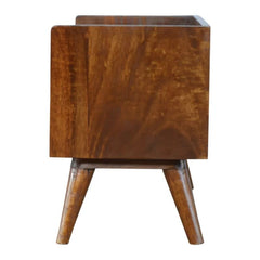 Uwais Solid Wood Shoe Storage Bench