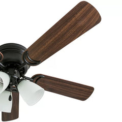 42'' 5 - Blade LED Standard Ceiling Fan with Pull Chain and Light Kit Included