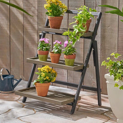 Plant Stand Perfect Way to Organize and Display Potted Plants, Ceramics, Kitsch, Outdoor Tools, and Any Other Odds and Ends