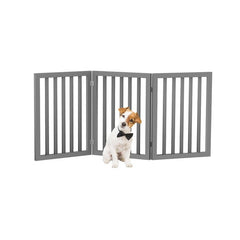 3-Panel Free Standing Pet Gate great blocking doorways, hallways and stairs Perfect for your Home