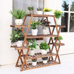 Plant Stand Multilayer Space for Displaying your Lovely Bonsai Plants will Brighten up your Indoor Living Space Multi-Tiers
