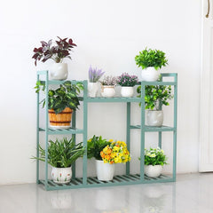 Bamboo Plant Stand Works indoors Outdoors, Office, Balconies, Garden, Patio, Porch, Terrace. Not Only Used a Succulent Plant Stand