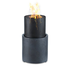 Ketter Polyresin Wood Burning Fire Pit