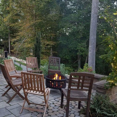 Adriel Steel Wood Burning Fire Pit